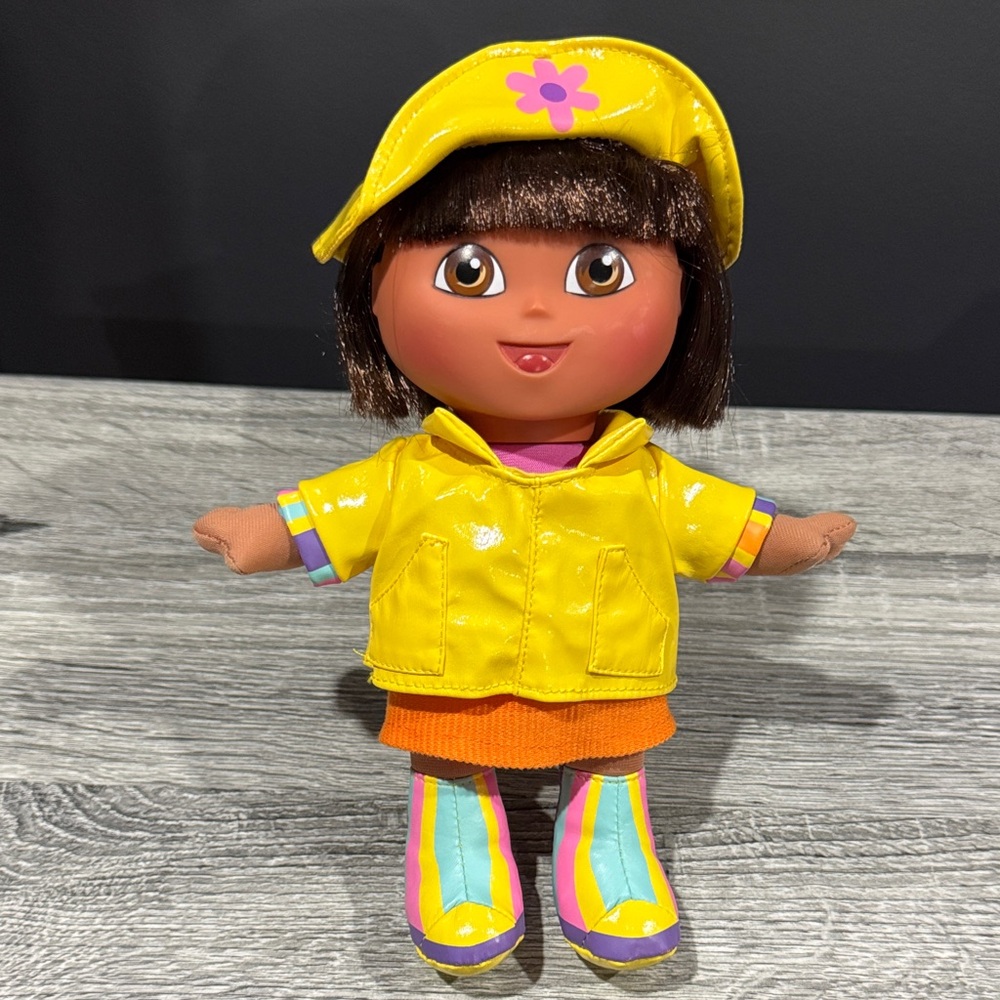 Mattel | Dora the Explorer: Rainy Day Dora (2004) - 9” Collectible Toy Doll